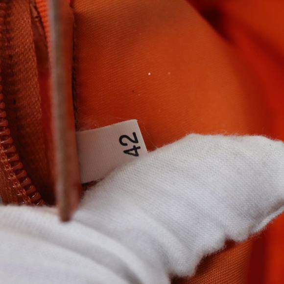 PRADA Nylon Orange Auth 75570 - Picture 12 of 16